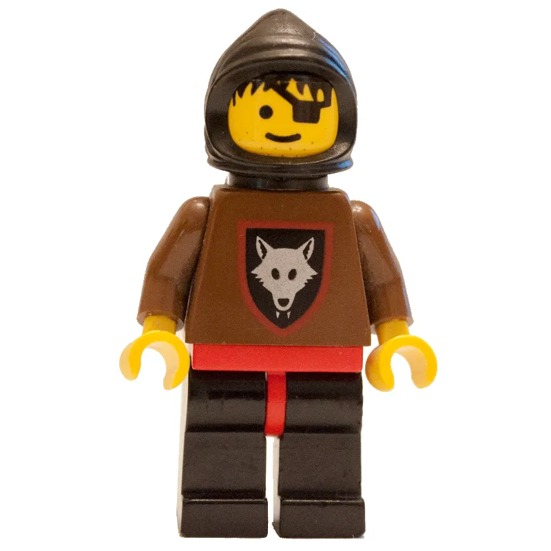 Fighter (Wolfpack) - Black Hood, Black Plasti… — minifigurine LEGO | Brick Broker