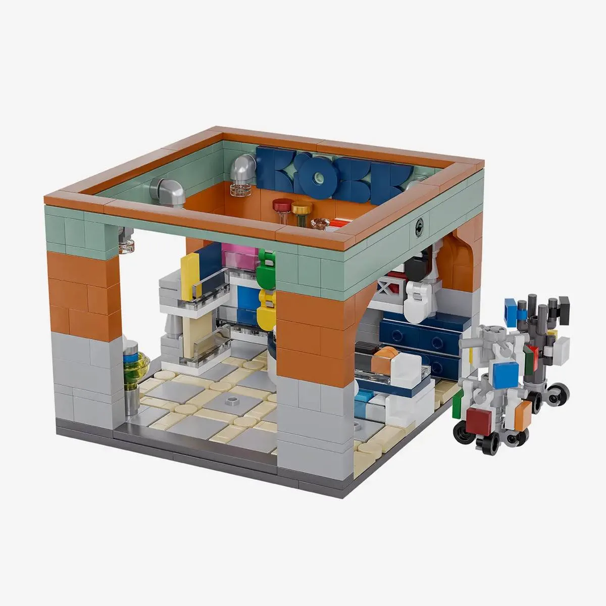 BlueBrixx Gare principale Studgart - Kiosque (BB-108435) - prix | Brick Broker