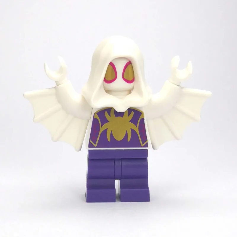 Gwen Stacy / Ghost-Spider, Short Legs, Bat Wi… — minifigurine LEGO | Brick Broker