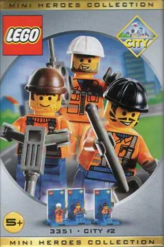 LEGO 3351 Collection Mini Héros: City #2 - prix | Brick Broker
