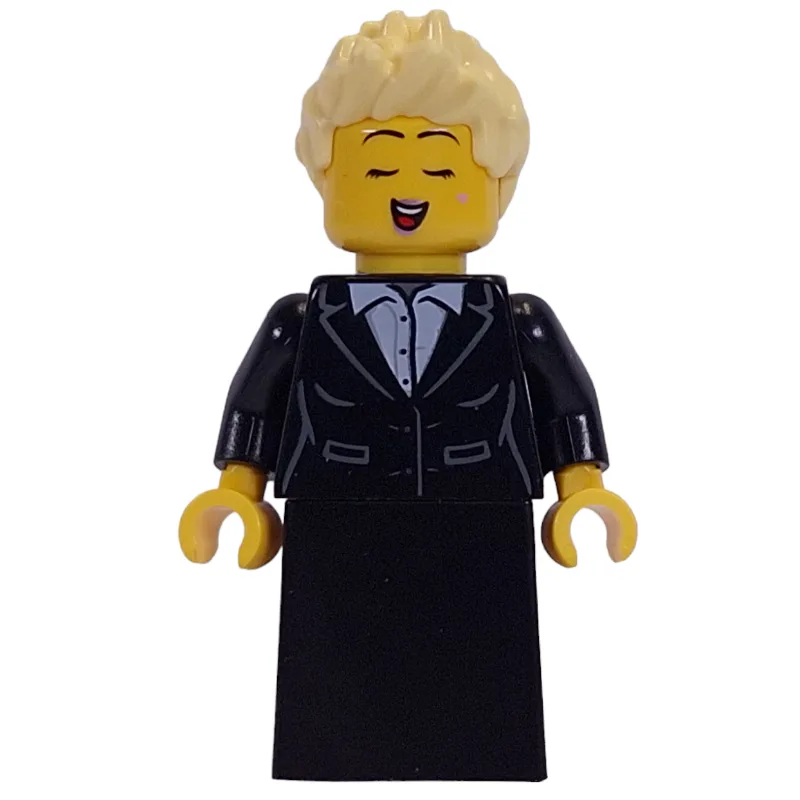 Carol Singer, Black Torso, Black Dress, Brigh… — minifigurine LEGO | Brick Broker