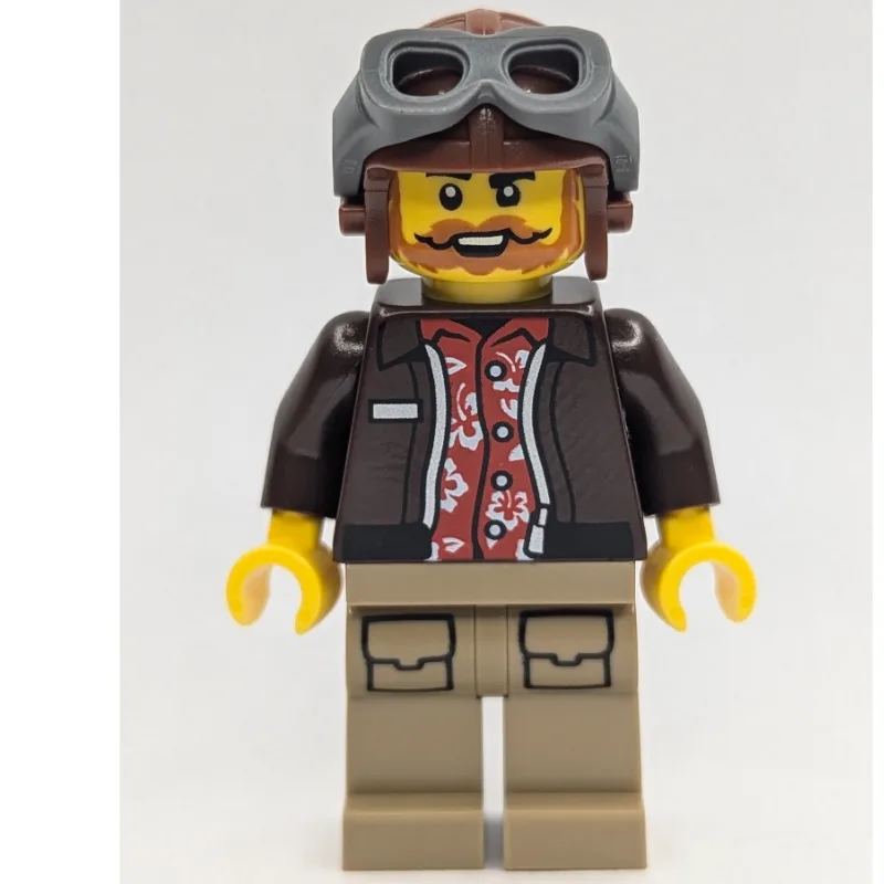 Aviator, Captain Nautilus, Dark Brown Torso,… — minifigurine LEGO | Brick Broker