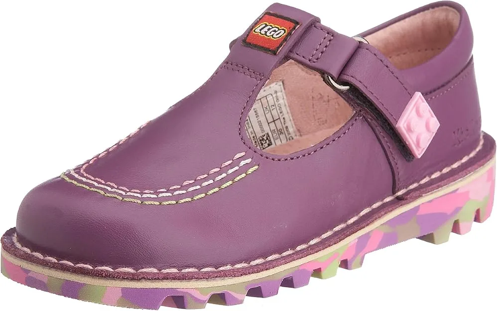 LEGO Chaussures casual T Bar Kick T pour enfants Kickers - Violet (KS10I0113-1) - prix | Brick Broker