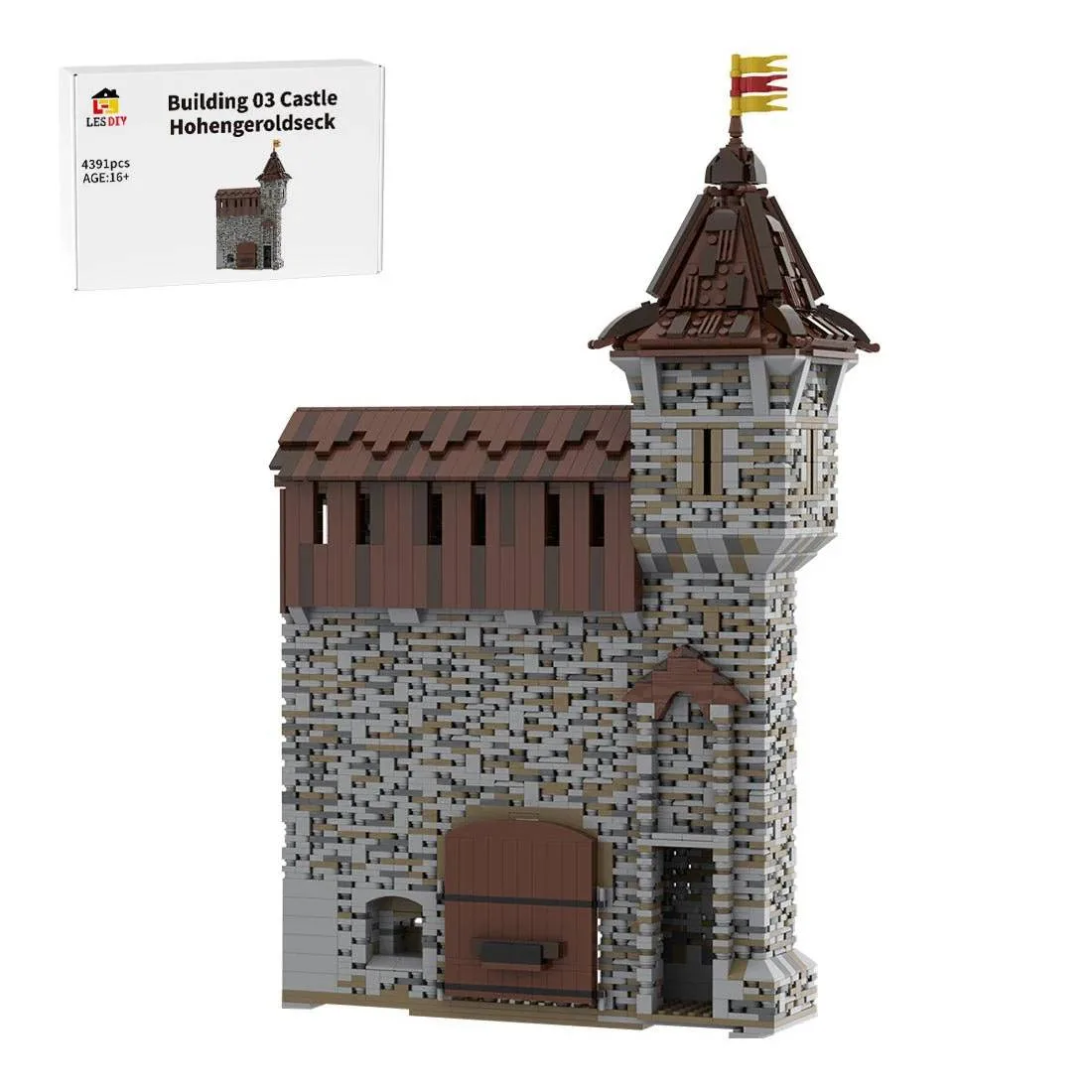 LesDiy Bâtiment 03 Château Hohengeroldseck - Porte extérieure (LESDIY-3626204) - prix | Brick Broker