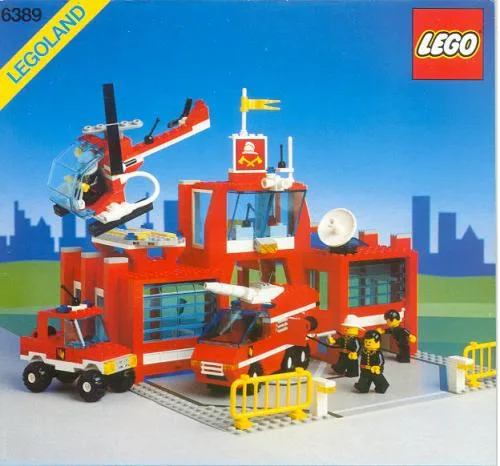 LEGO 6389 Centre de contrôle des incendies - prix | Brick Broker