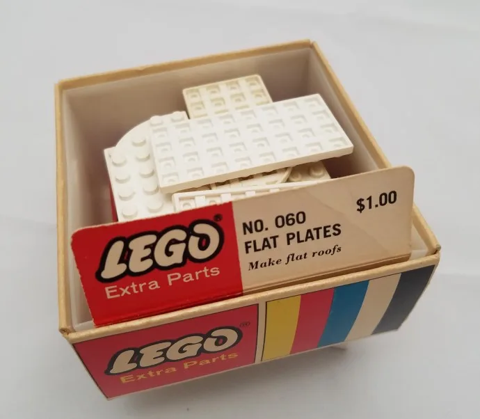 LEGO 060 Plaques blanches assorties - prix | Brick Broker