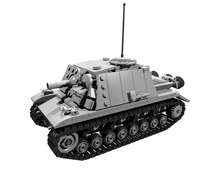 BlueBrixx Sturmpanzer IV Brummbär (BB-100734) - prix | Brick Broker