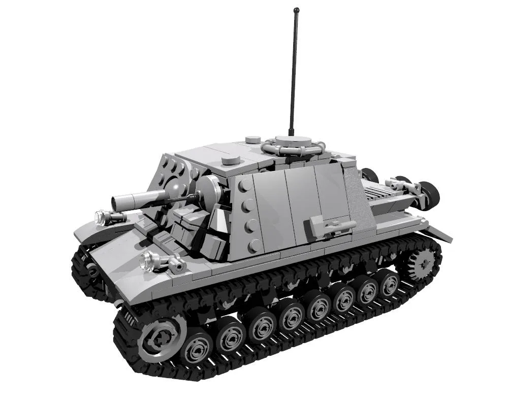 BlueBrixx Sturmpanzer IV Brummbär (BB-100734) - prix | Brick Broker