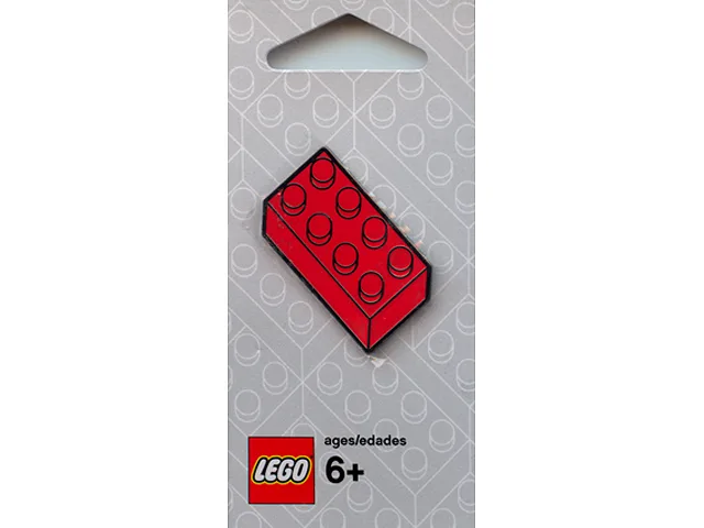 LEGO 4290281 Brique 2 x 4 avec badge d'épingle - prix | Brick Broker