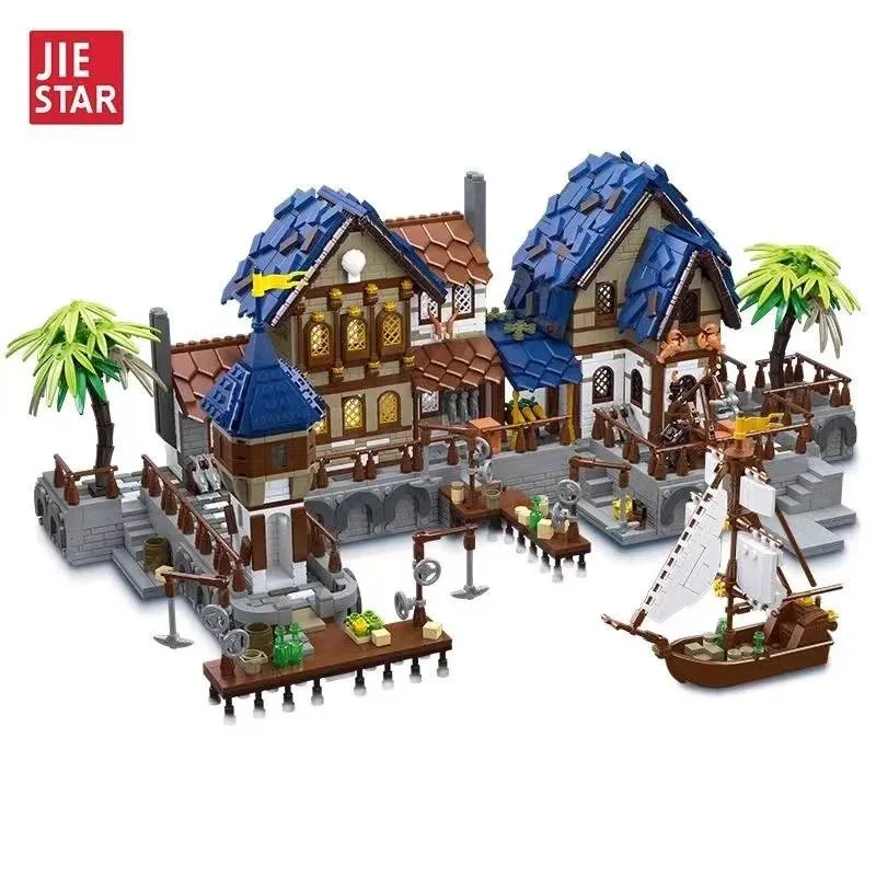 JIESTAR Port médiéval (JS-89152) - prix et où acheter | Brick Broker