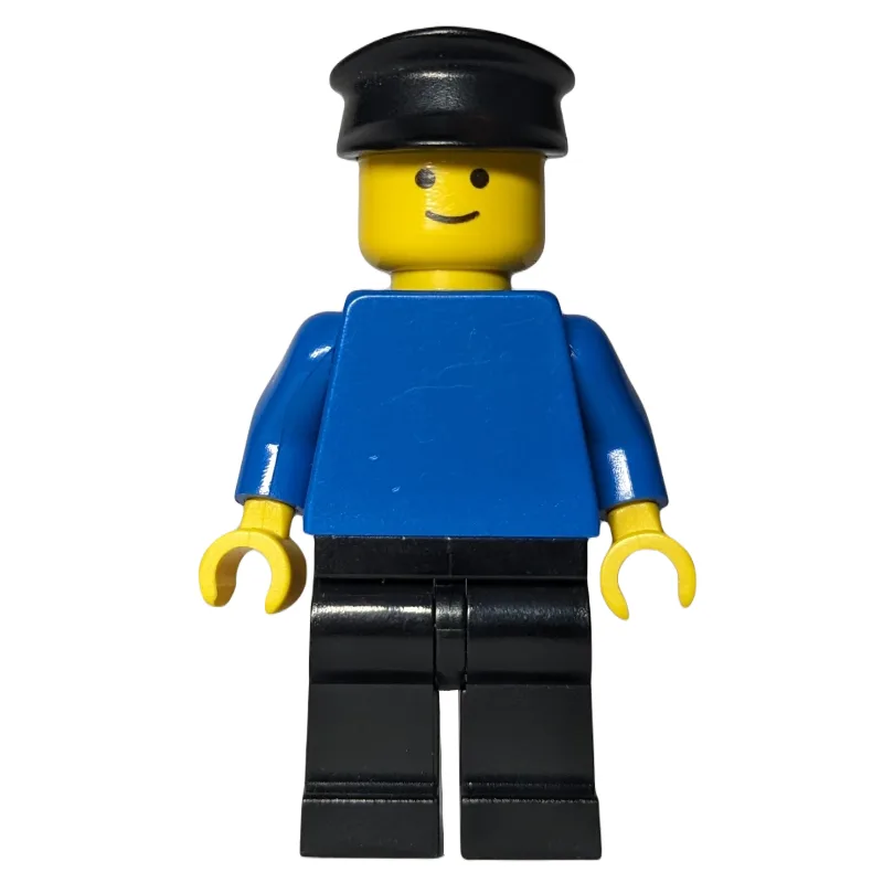 Man with Blue Torso and Black Pants — dans quels sets LEGO ? (fig-000218) | Brick Broker