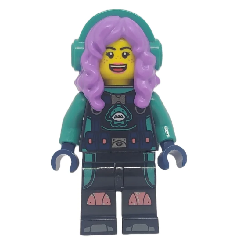 Parker L. Jackson, Black Top, Medium Lavender… — minifigurine LEGO | Brick Broker