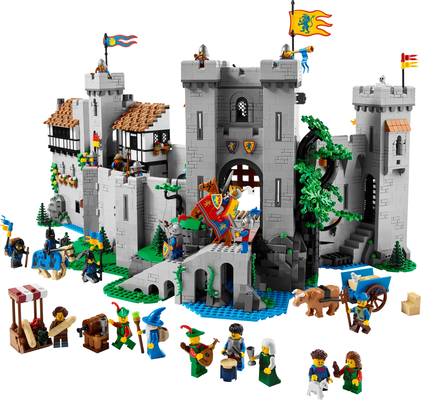 LEGO 10305 Le château des Chevaliers du Lion - prix | Brick Broker