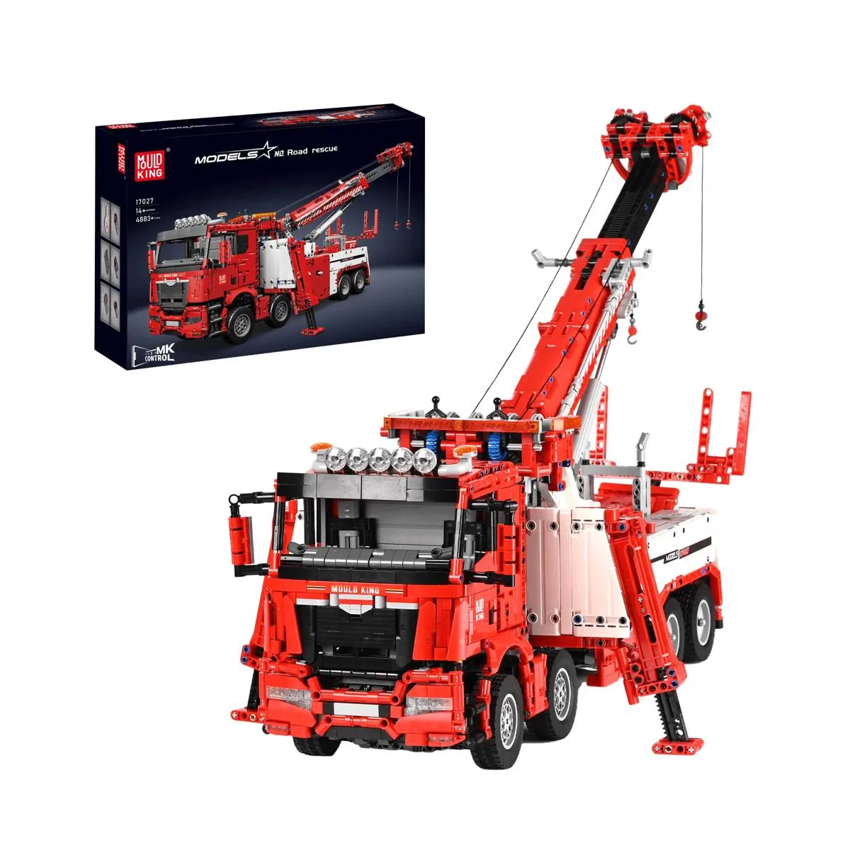 Mould King Véhicule de secours incendie (MOU-17027) - prix | Brick Broker