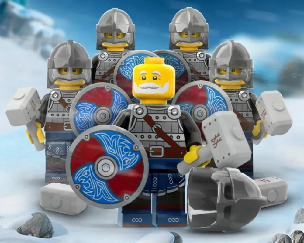 LEGO Pack de 5 Villageois Vikings (EG00162-1) - prix | Brick Broker