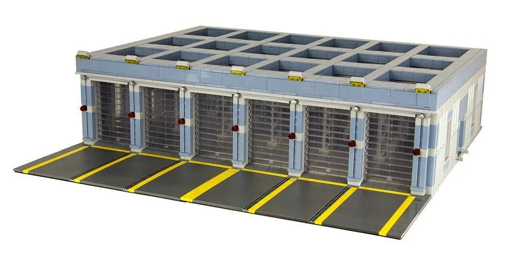 BlueBrixx Véhicule moderne de caserne de pompiers (BB-100299) - prix | Brick Broker
