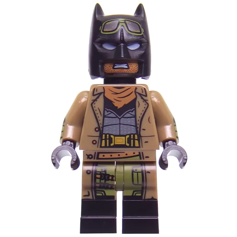 Batman, Dark Tan Coat, Black Cowl (Knightmare… — minifigurine LEGO | Brick Broker