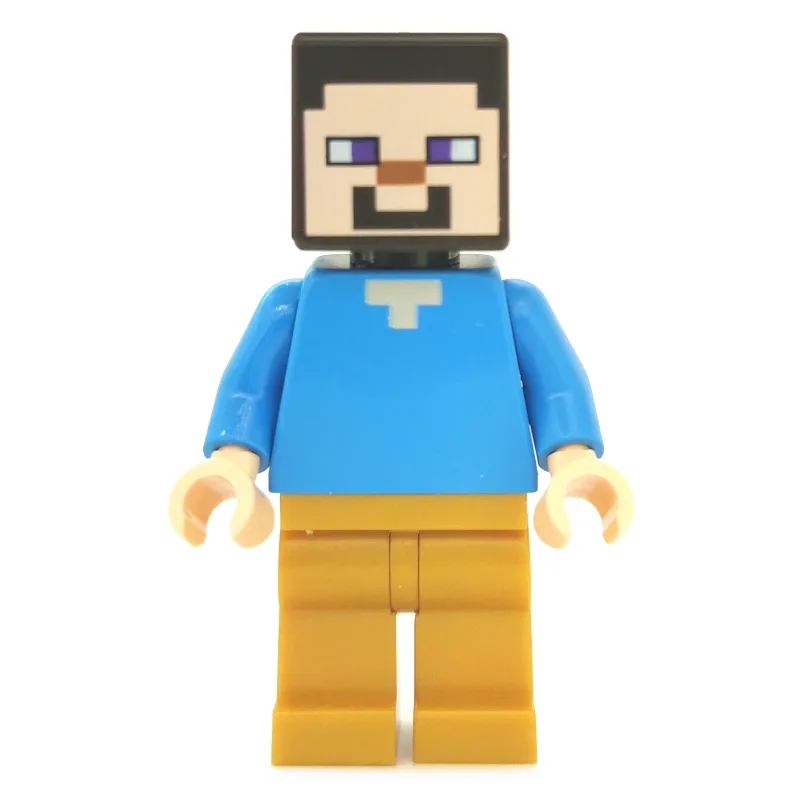 Steve with Pearl Gold Legs — dans quels sets LEGO ? (fig-006540) | Brick Broker