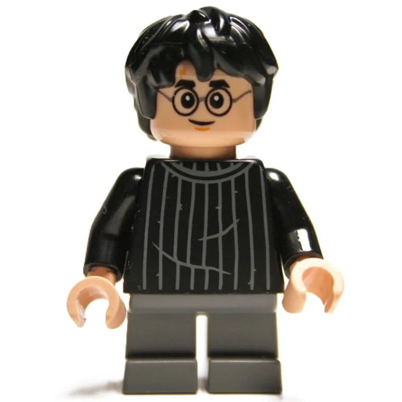 Harry Potter, Black Sweater, Short Legs — minifigurine LEGO | Brick Broker