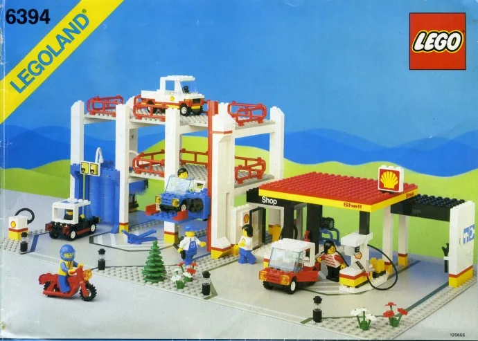 LEGO 6394 Metro Park & Tour de service - prix | Brick Broker