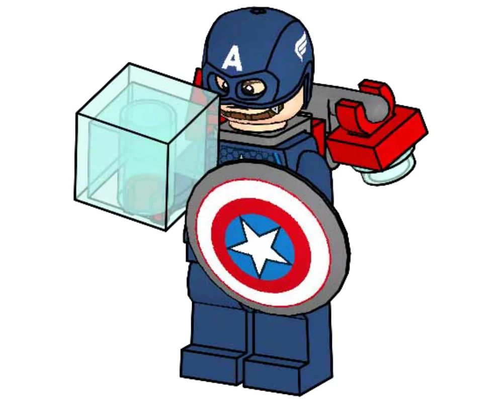 LEGO 242212 Capitaine America - prix et où acheter | Brick Broker