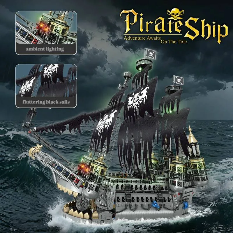 4256 pièces, un seul navire : le Bateau pirate qui fait chavirer les rayons LEGO | Brick Broker