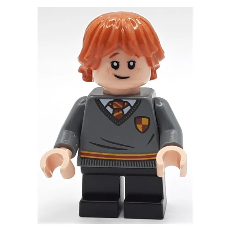 Ron Weasley, Gryffindor Sweater with Crest, S… — minifigurine LEGO | Brick Broker