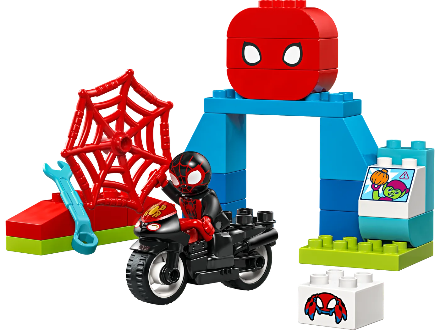 LEGO 10424 L'Aventure à moto de Spin - prix | Brick Broker