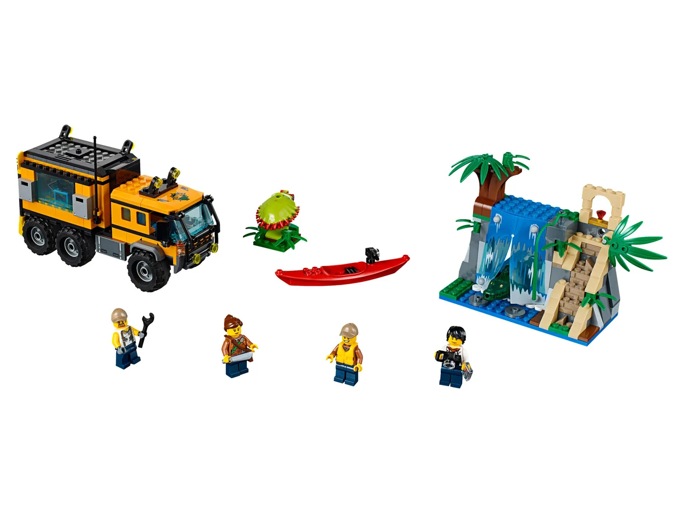 LEGO 60160 Laboratoire Mobile de la Jungle - prix | Brick Broker