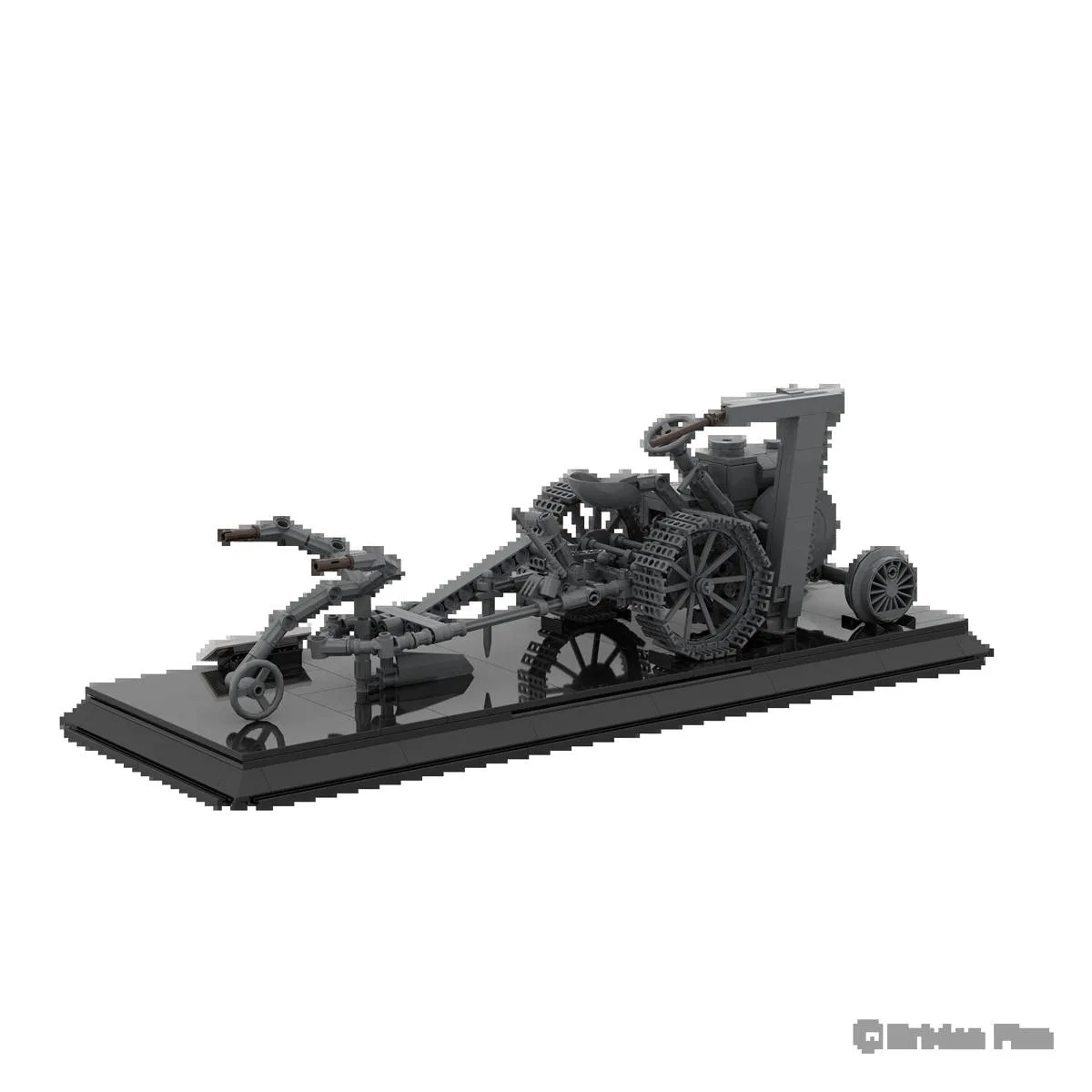 BRIXIES Fendt™ Dieselross 1930 Édition limitée (gris) (BRIXIES-222.785) - prix | Brick Broker