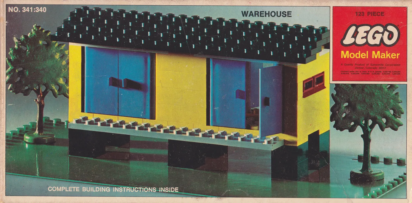 LEGO 341 Entrepôt - prix et où acheter | Brick Broker