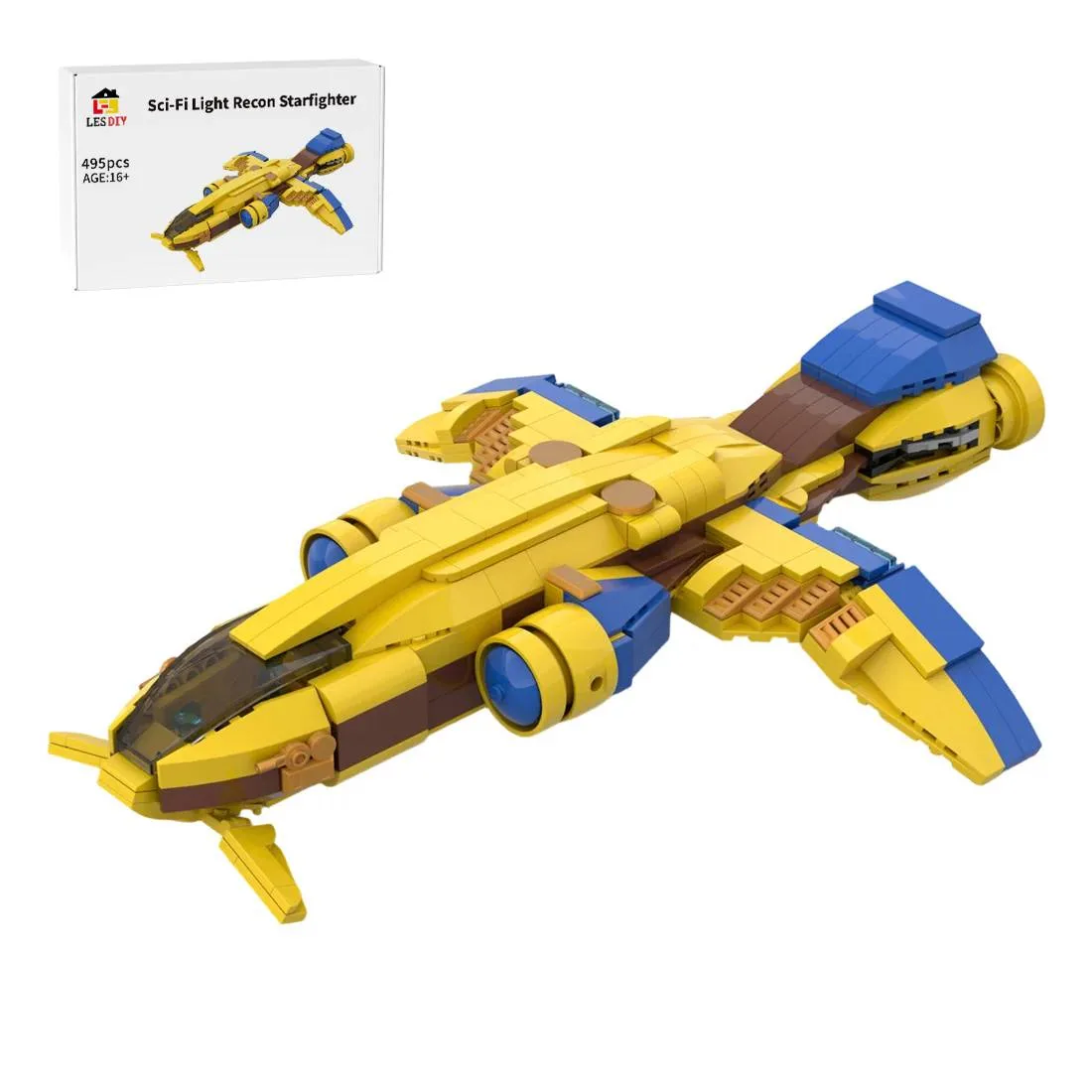 LesDiy Éclaireur Protoss (LESDIY-3726069) - prix | Brick Broker