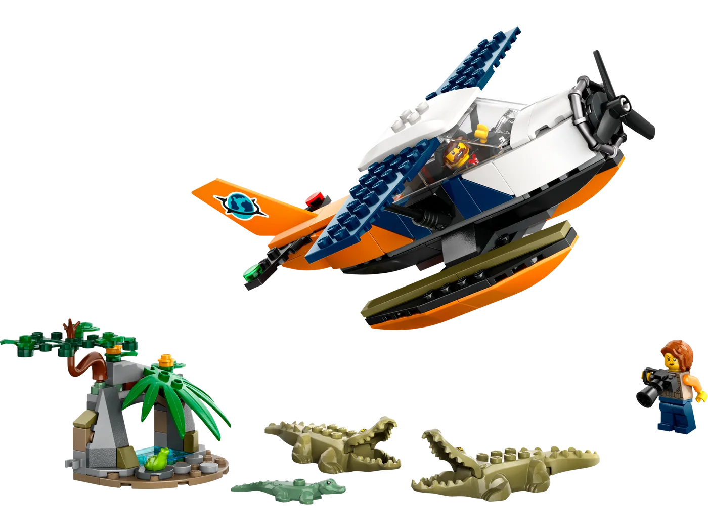 LEGO 60425 Hydravion d'Explorateur de la Jungle - prix | Brick Broker