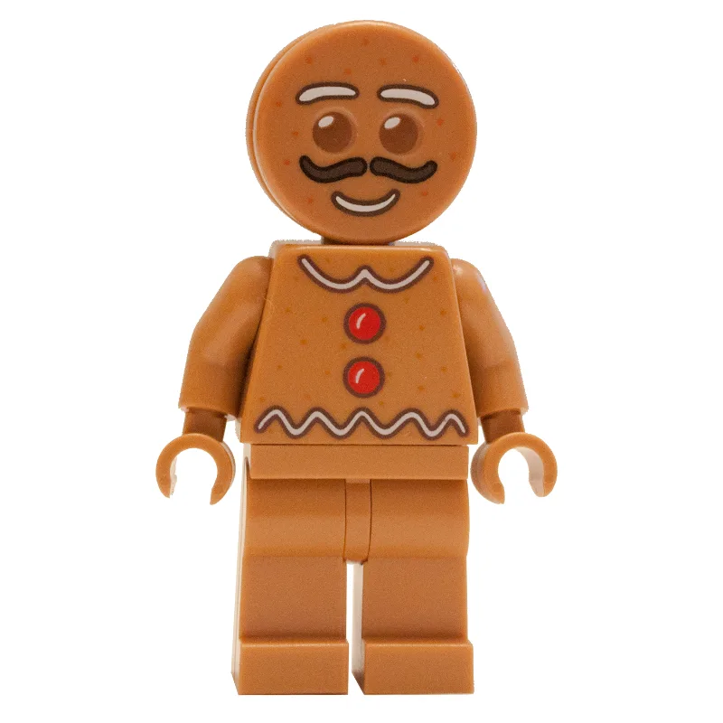 Gingerbread Man with Moustache — dans quels sets LEGO ? (fig-006440) | Brick Broker