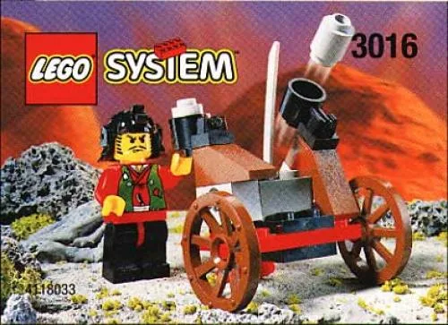 LEGO 3016 Patron avec canon - prix et où acheter | Brick Broker