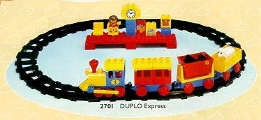 LEGO 2701 Ensemble Train & Gare (Duplo Express) - prix | Brick Broker