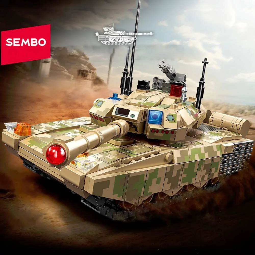 Sembo Char de bataille principal de nouvelle génération militaire (SEM-203240) - prix | Brick Broker