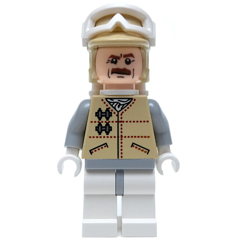 Rebel Officer in Hoth Outfit, Tan Hat — dans quels sets LEGO ? (fig-003808) | Brick Broker