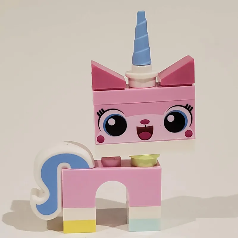 Unikitty, Light Aqua Foot, Open Mouth, Simple… — minifigurine LEGO | Brick Broker