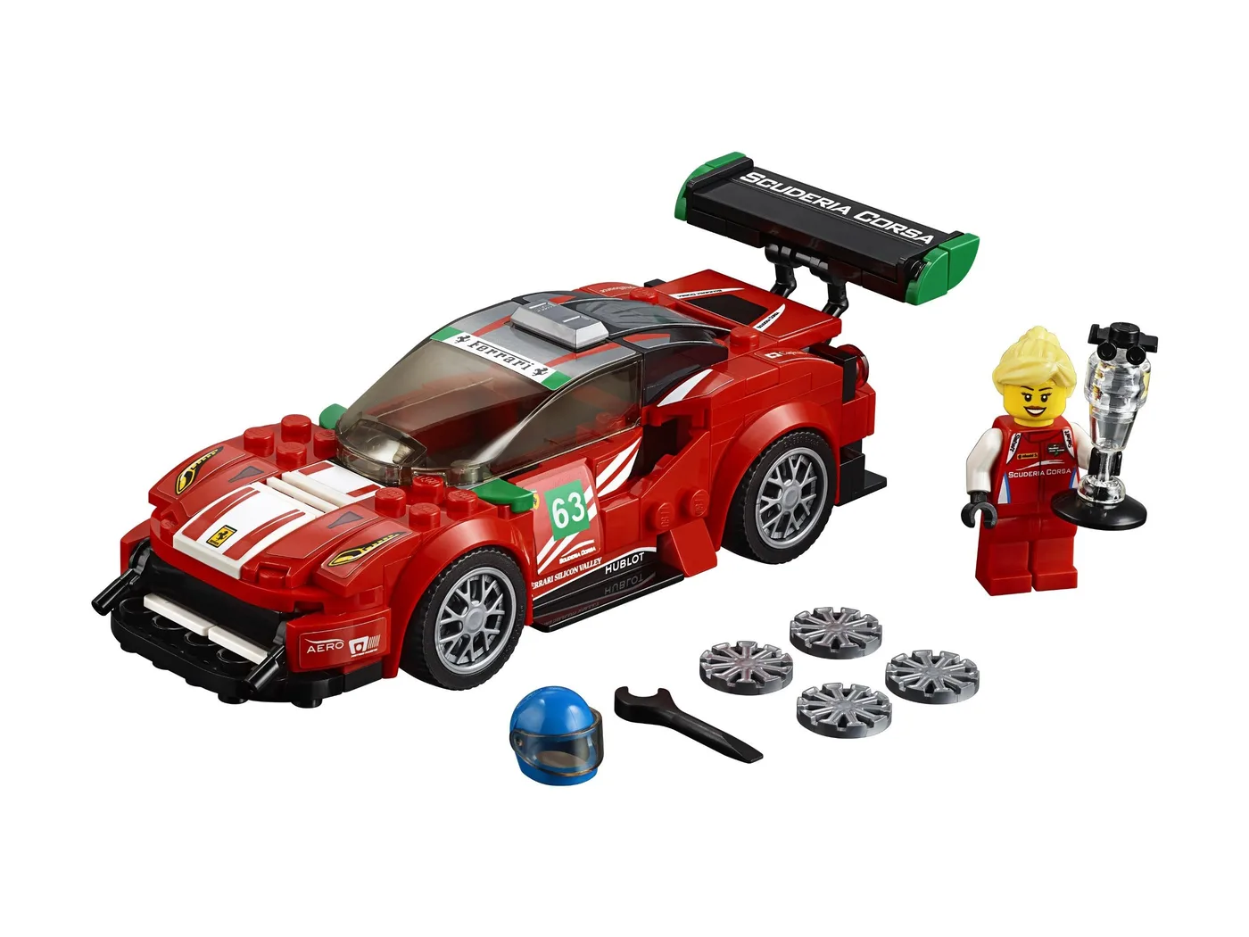 LEGO 75886 Ferrari 488 GT3 "Scuderia Corsa" - prix | Brick Broker
