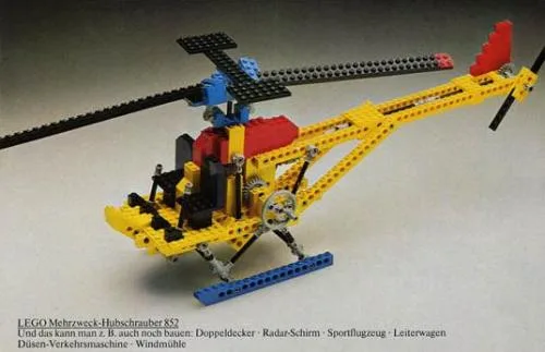 LEGO 852 Hélicoptère de Reconnaissance - prix | Brick Broker