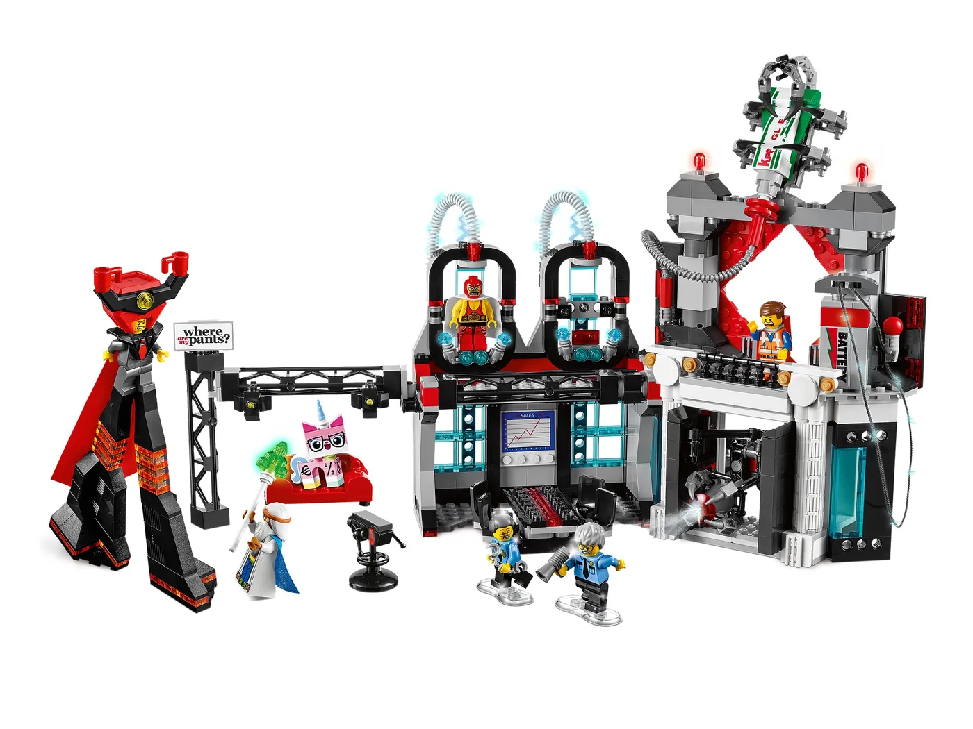 LEGO 70809 La tanière maléfique de Lord Business - prix | Brick Broker