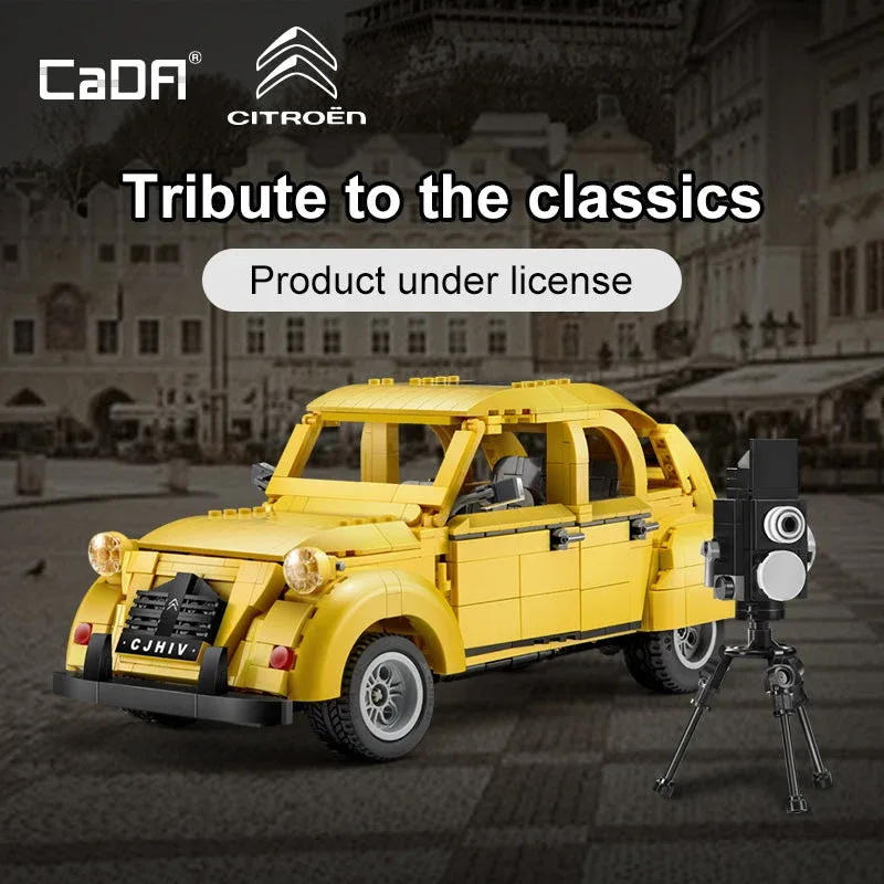 CaDA Citroën 2CV 1:12 (CADA-C61026W) - prix | Brick Broker