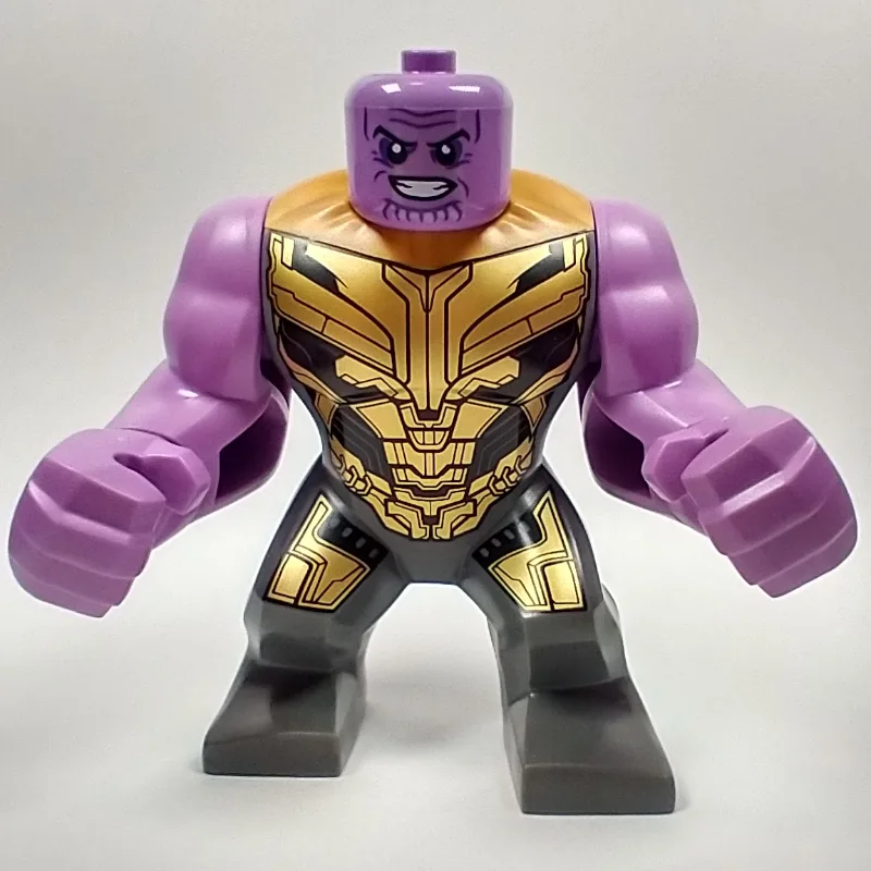 Thanos, Big Fig Head, Mean Grin (Big Fig) — minifigurine LEGO | Brick Broker
