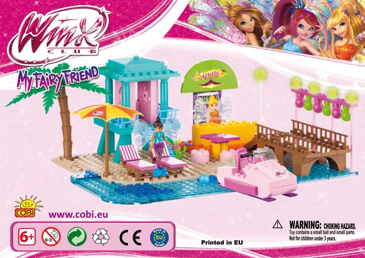 COBI Plage magique Winx (COBI-25256) - prix | Brick Broker