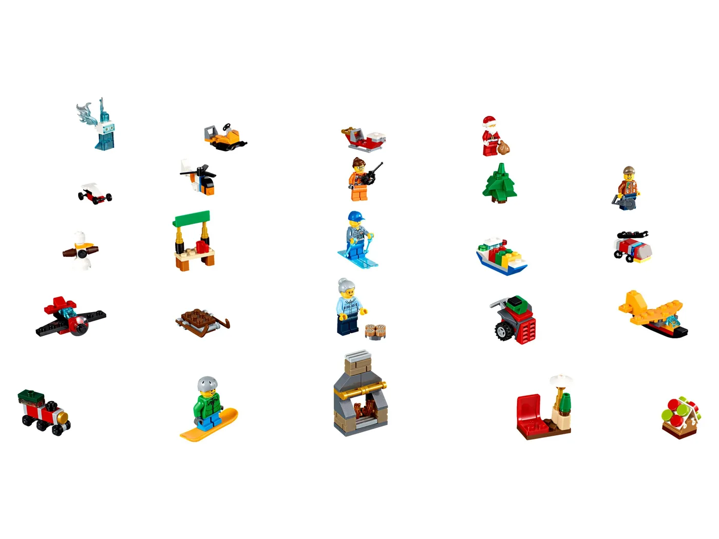 LEGO 60155 Calendrier de l'Avent City 2017 - prix | Brick Broker