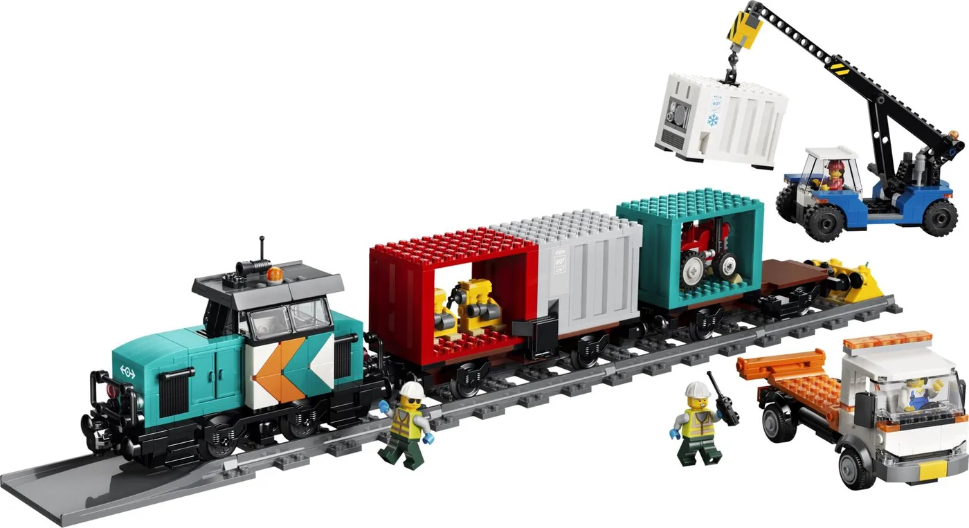 LEGO 60509 Train avec grue et camion Harbour Freight - prix | Brick Broker