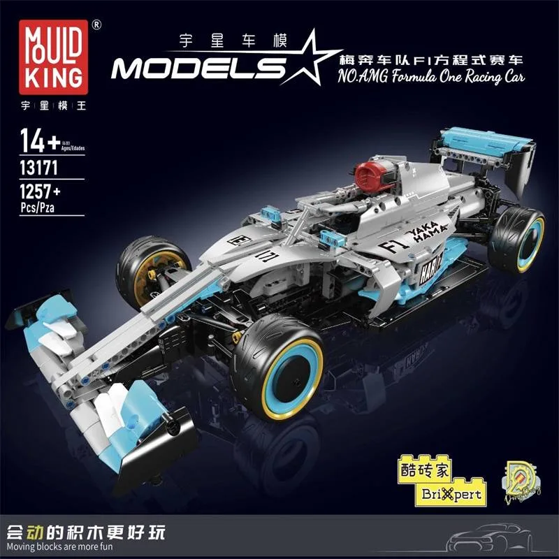 Mould King Voiture de course Formule 1 (MOU-13171) - prix | Brick Broker