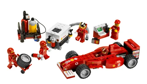 LEGO 8673 Arrêt ravitaillement Ferrari F1 - prix | Brick Broker