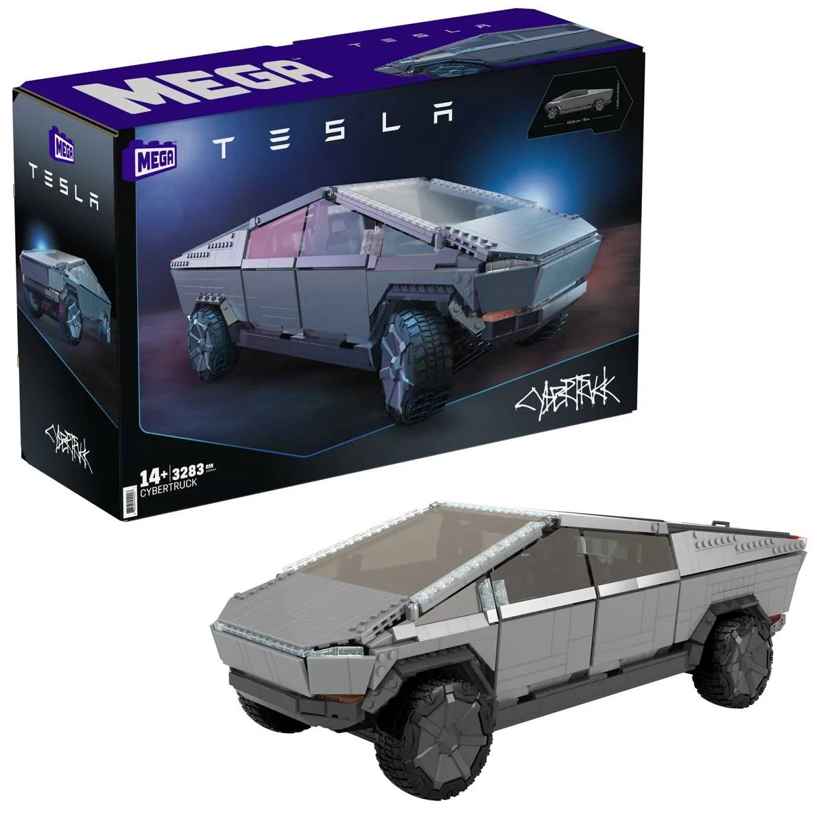 Mattel MEGA Tesla™ Cybertruck (GWW84) - prix | Brick Broker